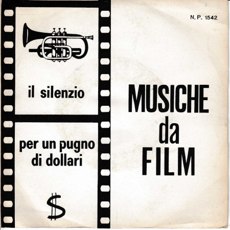 Marco Antony Vinile 7" 45 Giri Per Un Pugno Di Dollari / Il Silenzio - Fonola