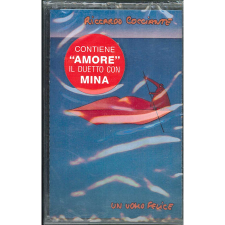 Riccardo Cocciante MC7 Un Uomo Felice / Virgin ‎– 8 40033 4 ‎Sigillata