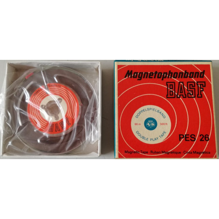 Bobina Nastro Magnetico BASF PES 26 90 m / 300 ft Sigillata