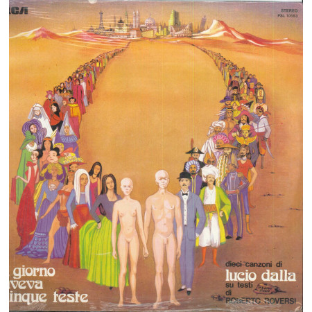 Lucio Dalla ‎Lp Vinile Il Giorno Aveva Cinque Teste / RCA ‎PSL 10583 Sigillato