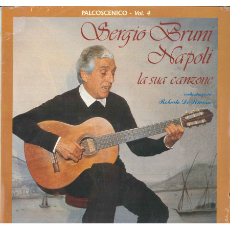 Sergio Bruni Lp Vinile Napoli La Sua Canzone Palcoscenico Vol 4 / CGD Sigillato