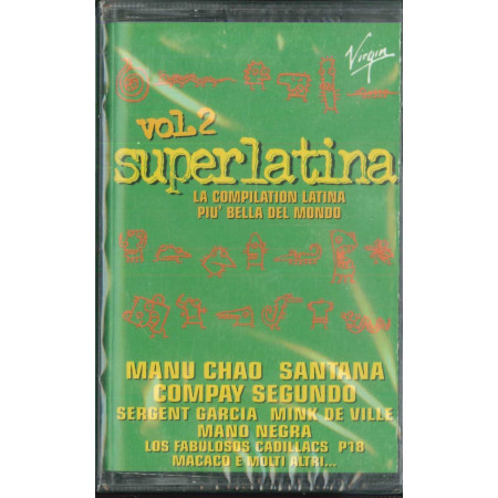 AA.VV MC7 Superlatina Vol 2 / Virgin ‎– 8489684 Sigillata 0724384896843