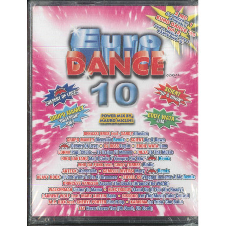 AA.VV 2x MC7 Euro Dance 10 / TIME 390 MCDP Sigillata 8019991004487