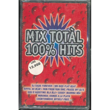 AA.VV ‎MC7 Mix Totàl 100% Hits / WM MC 01 Sigillata 8014961721630