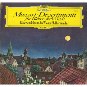 Mozart Blaservereinigung Wiener Philharmoniker ‎Lp Divertimenti Fur Blaser Nuovo