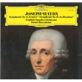 Haydn - English Chamber - Barenboim ‎Lp Vinile Symphonie Nr. 44 / Nr. 49 Nuovo
