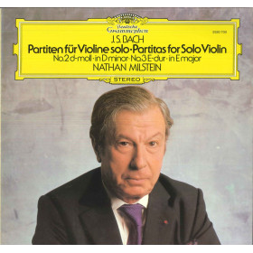Bach / Milstein ‎LP Partiten Fur Violine Solo No 2 D-moll • No 3 E-dur Nuovo