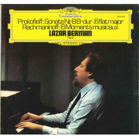Prokofieff / Rachmaninoff Berman ‎Lp Sonate Nr 8 B-dur B Flat Major Nuovo