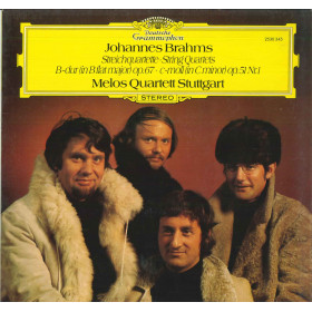 Brahms Melos Quartett Stuttgart Lp Streichquartette String Quartets DG Nuovo