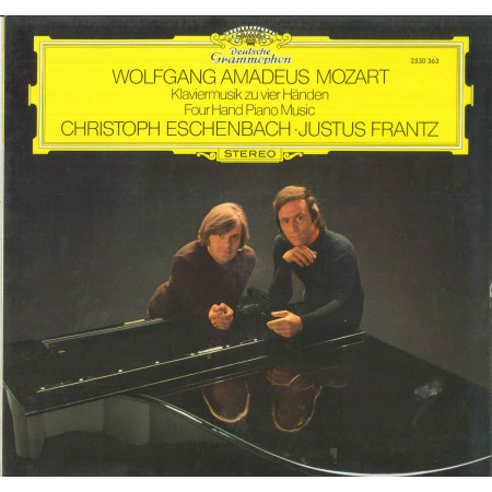 Mozart Eschenbach Frantz ‎Lp Klaviermusik Zu Vier Handen Four Hand Nuovo DG