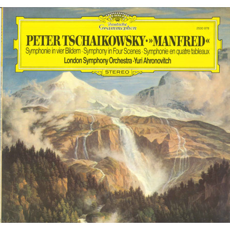 Tschaikowsky London Symphony Ahronovitch Lp Manfred Sinfonia in quattro Nuovo DG
