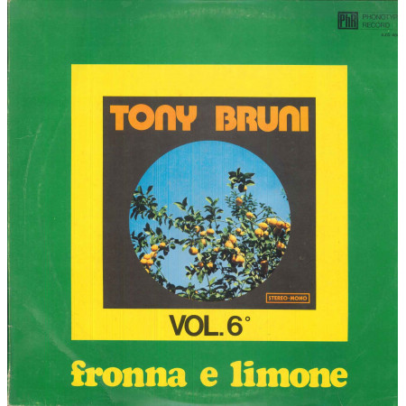 Tony Bruni Lp Vinile Tony Bruni Vol 6 / Phonotype AZQ40028 Nuovo