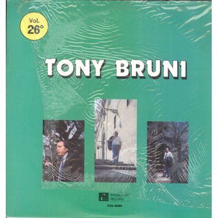 Tony Bruni Lp Vinile Tony Bruni Vol 26 / Phonotype AZQ 40088 Nuovo