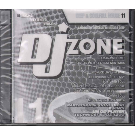 AA.VV. CD DJ Zone Deep & Soulfull House 11 / Time Sigillato 8019991261194