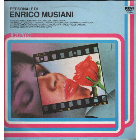 Enrico Musiani Lp Vinile Personale Di Enrico Musiani / RCA Linea TRE Sigillato