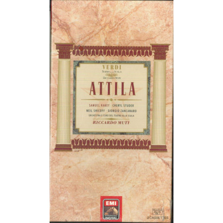 Verdi, Muti, Studer, Ramey, Shicoff, Zancanaro 2x ‎MC7 Attila Sigillata 7499524