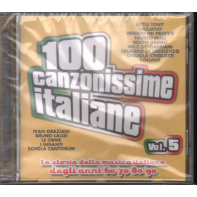 AA.VV. CD 100 canzoni italiane Vol 5 / Saifam Sigillato 8032484033252