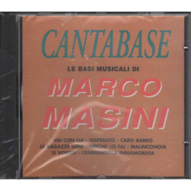 Cantabase CD Le basi musicali di Marco Masini Nuovo Sigillato