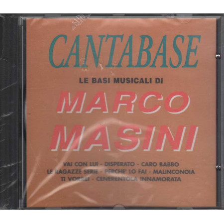 Cantabase CD Le basi musicali di Marco Masini Nuovo Sigillato