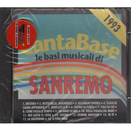 Canta base  CD Le basi musicali di Sanremo Nuovo Sigillato