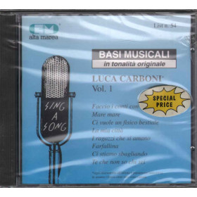 Basi musicali CD Luca Carboni vol.1 Nuovo Sigillato 0042217086927