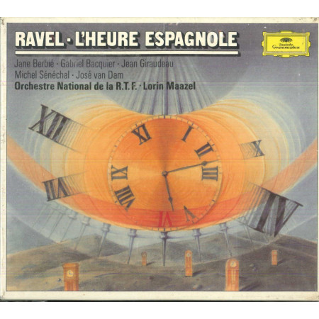 Ravel /  J Berbie / G Bacquier CD L'Heure Espagnole / Deutsche ‎Sigillato