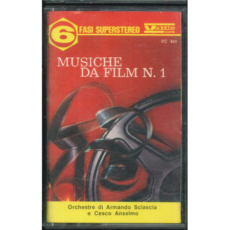 Sciascia, Anselmo MC7 Musiche Da Film N 1 / VC 404 ‎Nuova