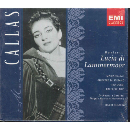 Donizetti / M Callas / Di Stefano CD Lucia Di Lammermoor / EMI 5664382 Sigillato