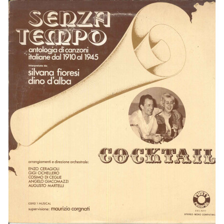 S Fioresi D D'Alba ‎Lp Vinile Cocktail / Rusty RRS 70776 Nuovo