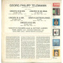 Georg Philipp Telemann Lp Vinile Concerti Per Vari Strumenti / Ricordi Nuovo