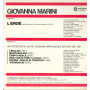 Giovanna Marini ‎Lp Vinile L'Eroe / I Dischi Del Sole ‎DS 1036/38 Nuovo