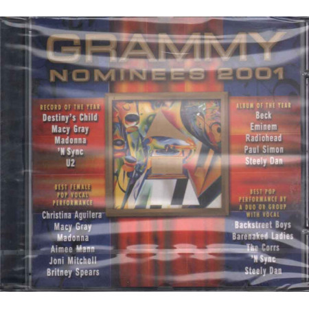 AA.VV. CD Grammy Nominees 2001 Nuovo Sigillato 0724353152024