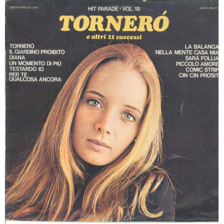 AA.VV. Lp Vinile Hit Parade Vol 19 Tornero / Joker SM 3777 Nuovo