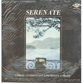 Giorgio Consolini Accompagnato Dall' Orchestra Spada ‎Lp Vinile Serenate Nuovo