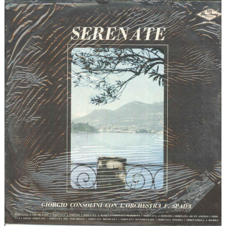 Giorgio Consolini Accompagnato Dall' Orchestra Spada ‎Lp Vinile Serenate Nuovo