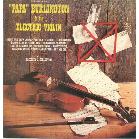 Papa Burlington Lp Papa Burlington And His Electric Violin / Joker SM 3592 Nuovo