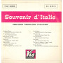 AA.VV. Lp Vinile Souvenir D'Italy / Vis Radio ‎VIMT 08408 Nuovo