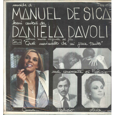 Manuel De Sica ‎Lp Vinile Quel Movimento Che Mi Piace Tanto / Aris ANL4006 Nuovo