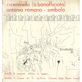 Antonio Romano / Simbolo Lp Vinile Cicerenella ('a bonofacciata) Sigillato