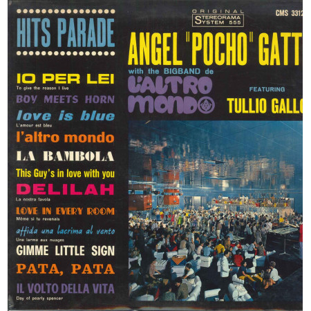 Angel Pocho Gatti Featuring Tullio Gallo ‎Lp Vinile Hits Parade Nuovo
