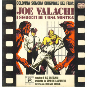 Riz Ortolani ‎Lp Vinile Joe Valachi I Segreti Di Cosa Nostra Music LPM2008 Nuovo