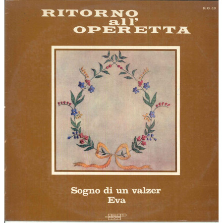 Cesare Gallino ‎Lp Ritorno All'Operetta Sogno Di Un Valzer - Eva / Meazzi Nuovo