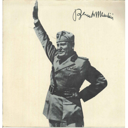 Benito Mussolini Lp Vinile Omonimo Same / Souvenir Record ‎185/33 186/33 Nuovo