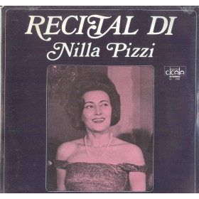 Nilla Pizzi Lp Vinile Recital Di Nilla Pizzi / Durium ‎BL 7125 Cicala Sigillato