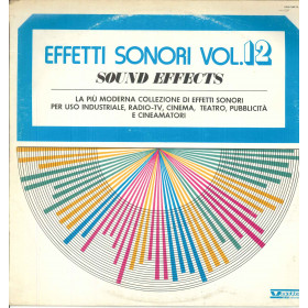 AAVV ‎Lp  Sound Effects 12 / Effetti Sonori Vol 12 / Vedette VSM 38573