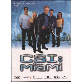 C.S.I. Miami Stagione 01 Ep 01 12 DVD David Caruso / Emily Procter Sigillato