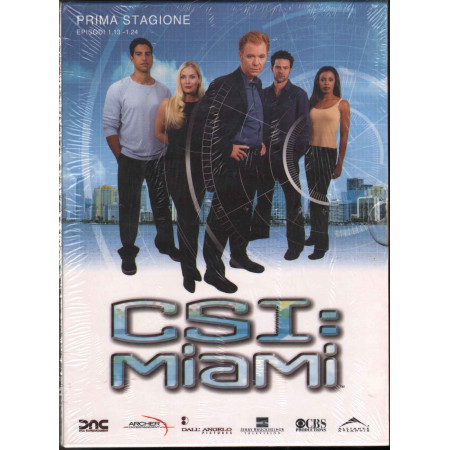 C.S.I. Miami Stagione 01 Ep 01 12 DVD David Caruso / Emily Procter Sigillato