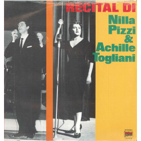 Pizzi ‎/ Togliani Lp Vinile Recital di Nilla Pizzi & Achille Togliani Sigillato