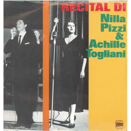 Pizzi ‎/ Togliani Lp Vinile Recital di Nilla Pizzi & Achille Togliani Sigillato
