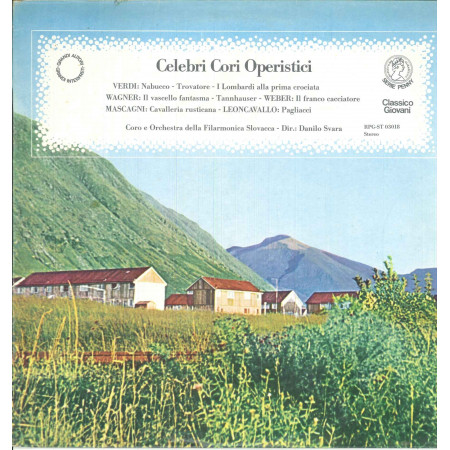 Danilo Svara Lp Vinile Celebri Cori Operistici / Penny  Nuovo